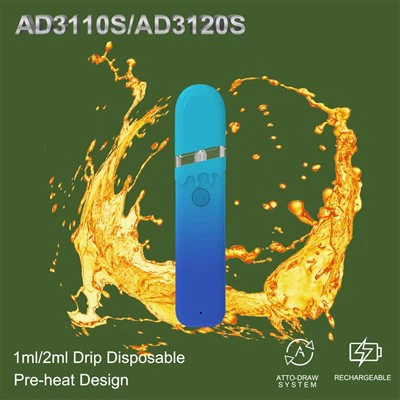 ویپ یکبار مصرف قابل شارژ 1/2 میلی لیتری